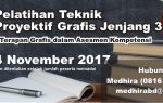 Pelatihan Teknik Proyektif Grafis Jenjang 3