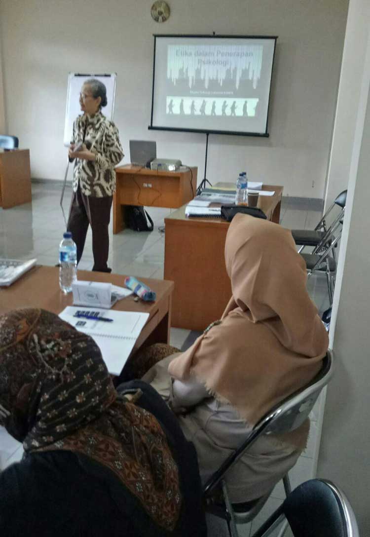 Sosialisasi dan Pelatihan Kode Etik Psikologi